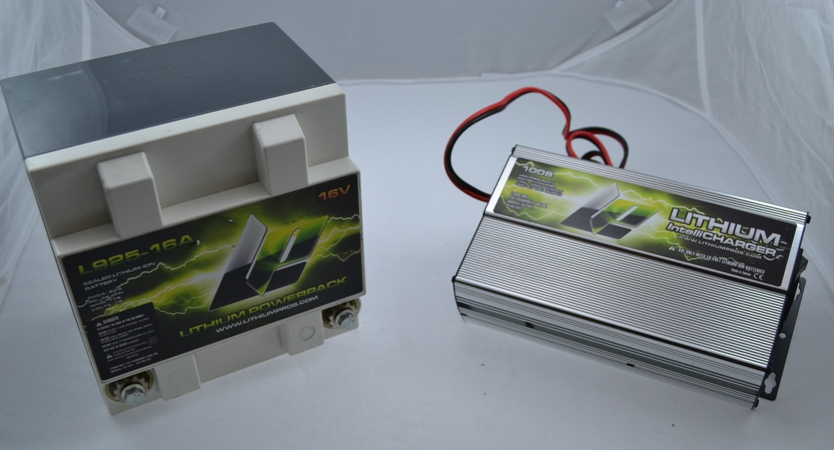 Lithium Pros *Open Box* 16V Sealed Lithium-Ion Battery And Charger